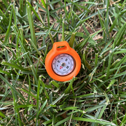 Maratac Path-Seeker compass in International Orange silicone shield