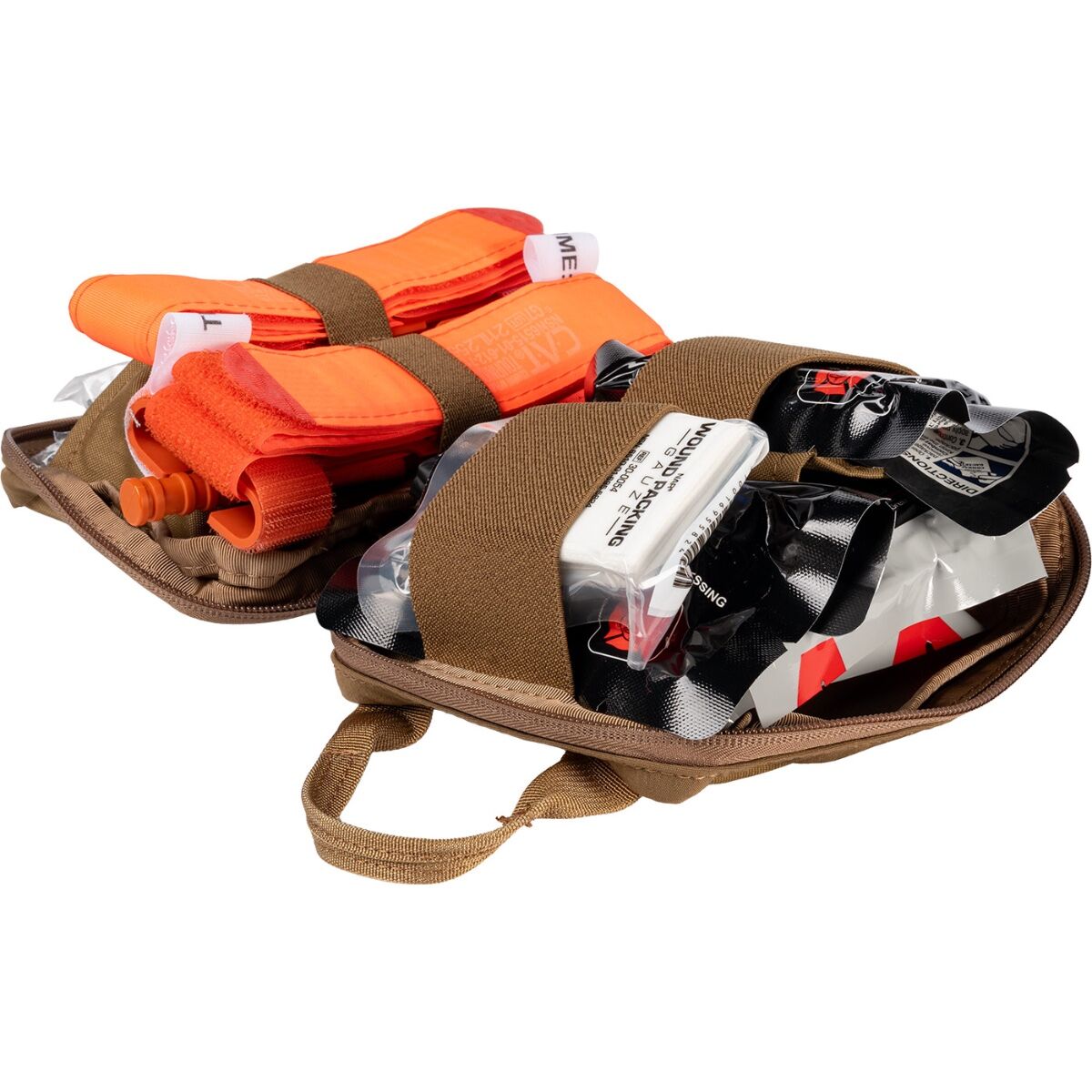 NAR Basic Headrest IFAK Kit W/ Combat Gauze - Coyote