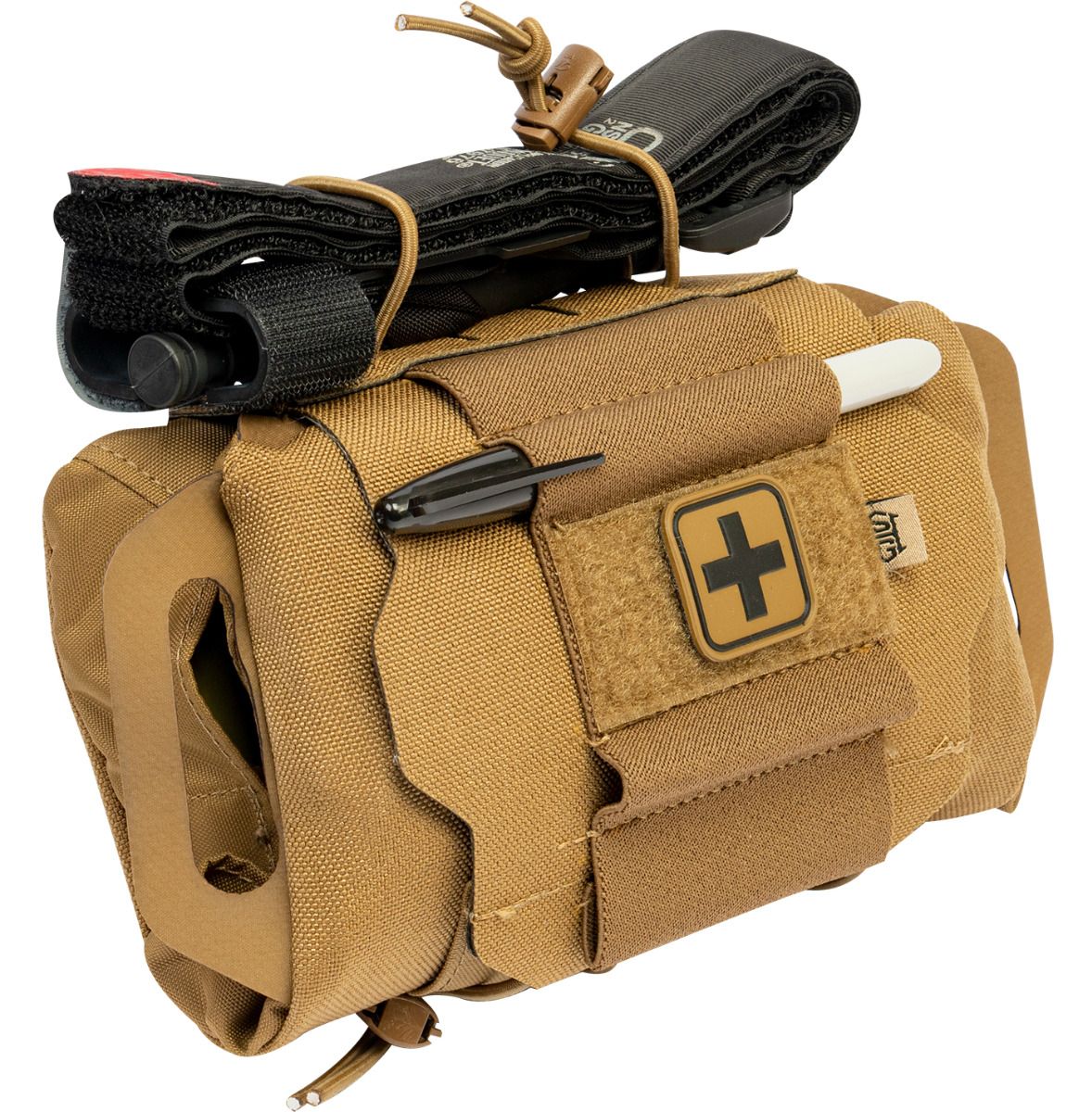 NAR Reflex IFAK System carrier in Coyote, angled view