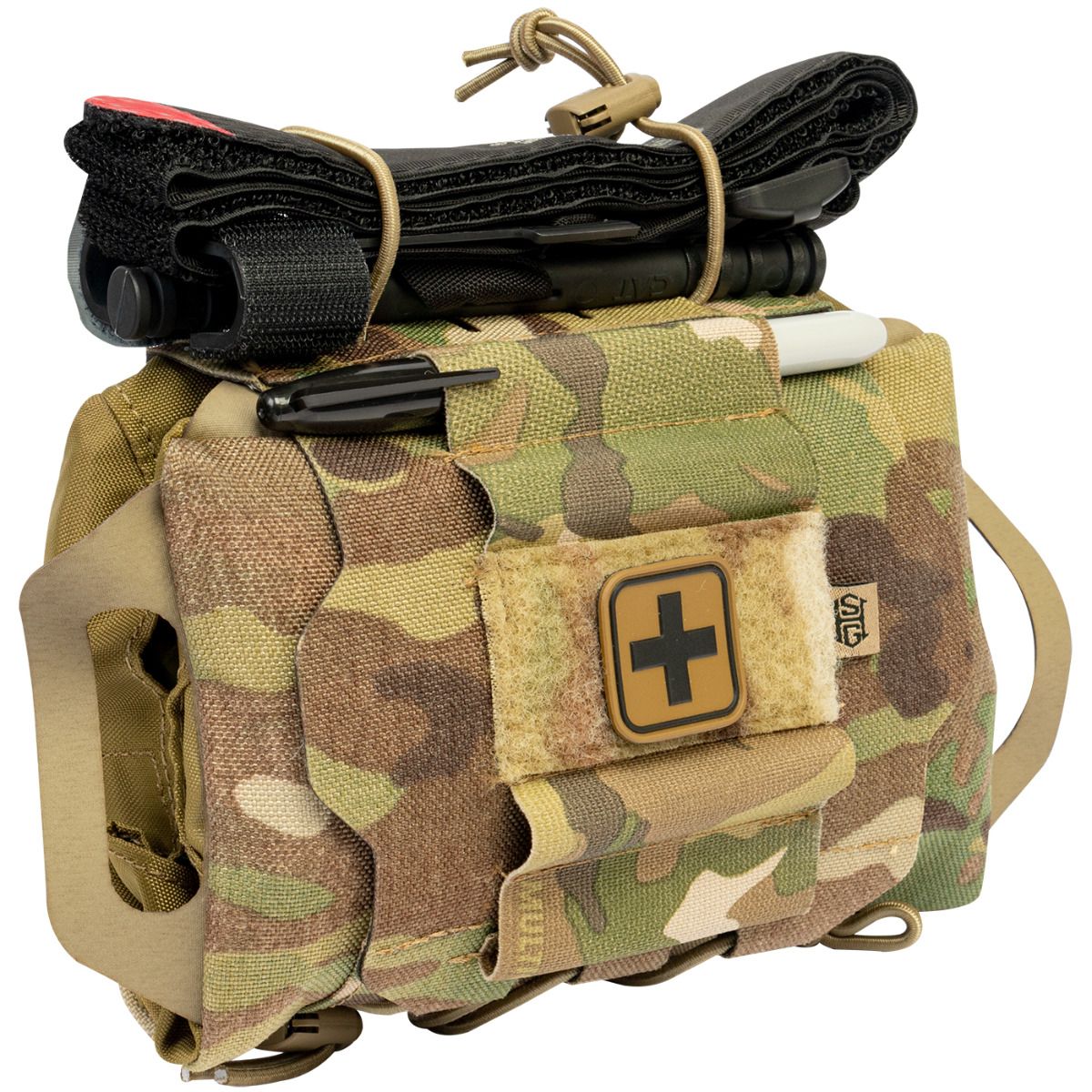 NAR Reflex IFAK System carrier in MTC, angled view