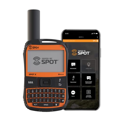 SPOT X Portable Two-Way Satellite Messenger with Bluetooth