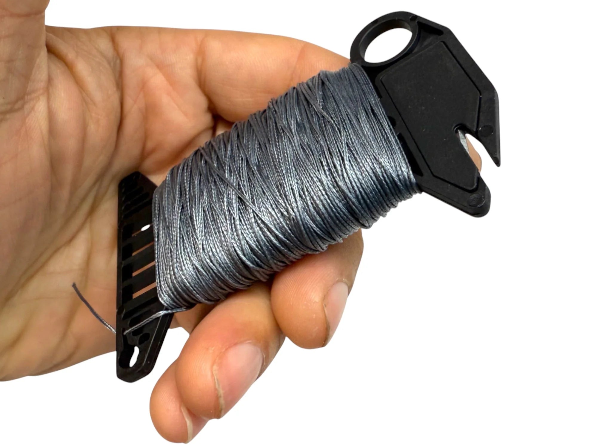 TidyTether With Armada-Weave + 100 Feet / 130lbs Test Cord – All-in-One Cord Cutter & Organizer