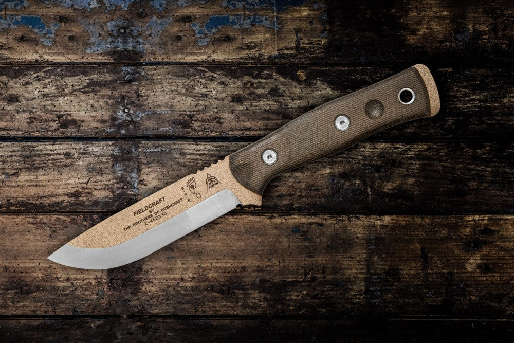 TOPS Knives Fieldcraft by Brothers of Bushcraft - Coyote Tan (TPBROSTAN) product view
